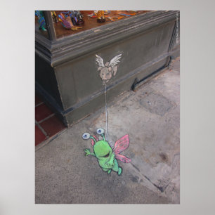 assisterad flygning poster