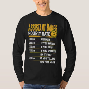 Assisterande bagare timlön  Bagare assisterande ko T Shirt