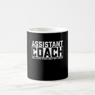 Assisterande Tränare Som En Huvudtränare Fast Myck Kaffemugg