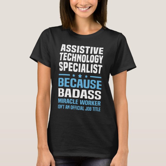 Assistient Technology Specialist T Shirt (Framsida)