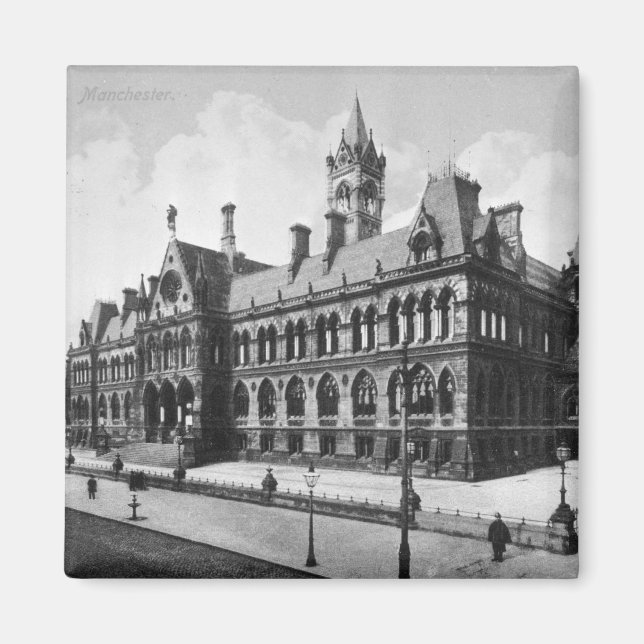 Assize Courts, Manchester, 1910 Magnet (Framsidan)