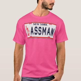 Assman License Plate T Shirt