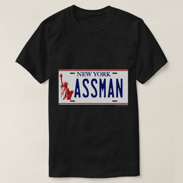 ASSMAN T SHIRT (Design framsida)