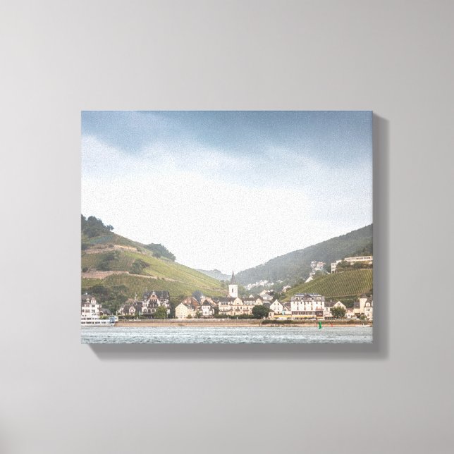 Assmannshausen am Rhein Canvastryck (Framsida)