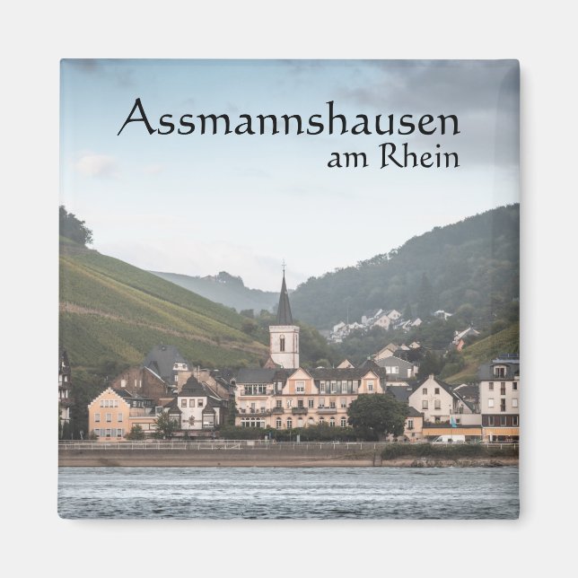 Assmannshausen am Rhein Magnet (Framsidan)