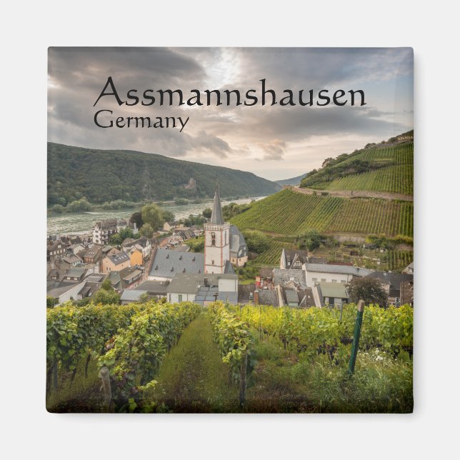 Assmannshausen am Rhein Magnet (Framsidan)