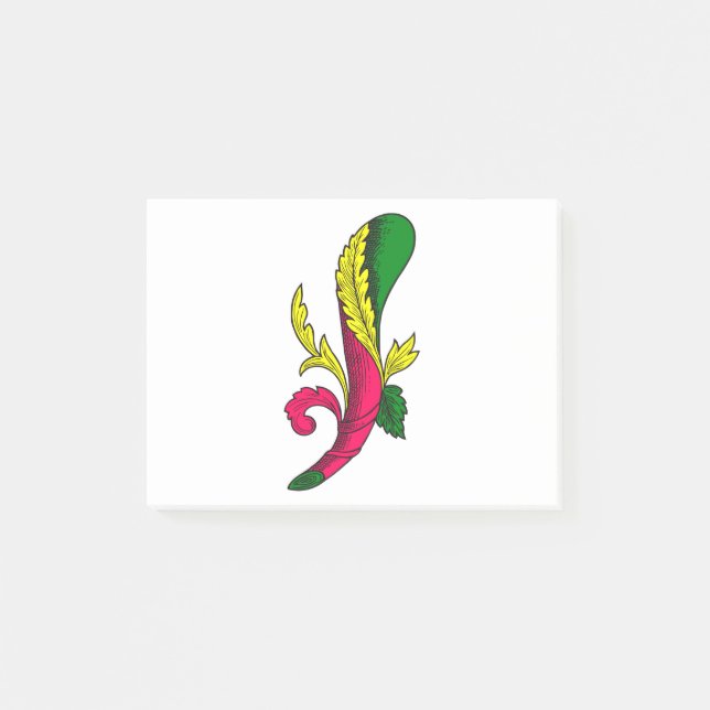 Asso di Bastoni Post-it Block (Framsida)