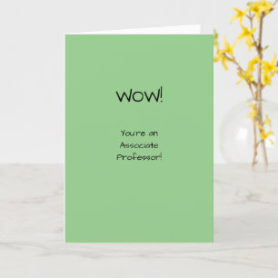 Associate Professor Grattiss Funny Joke Kort