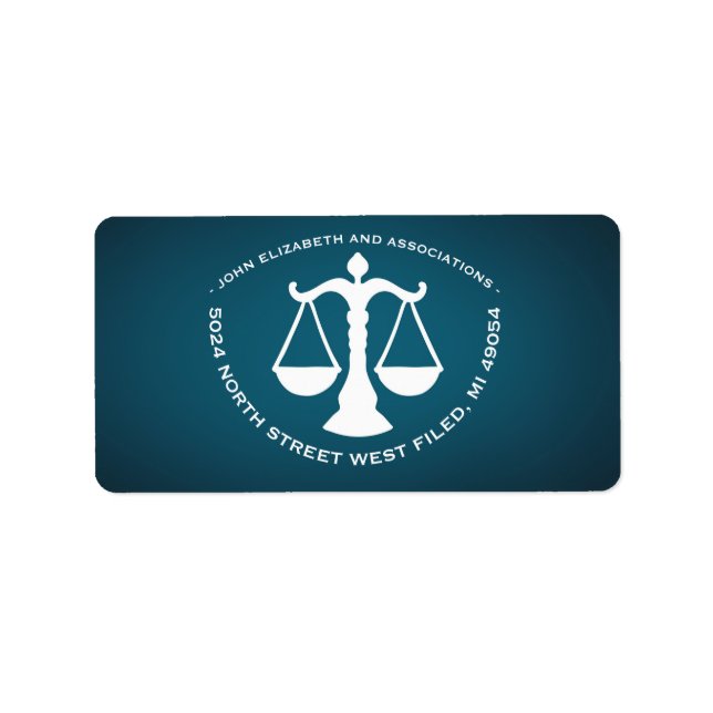 AssociationsAdressetiketter Adressetikett (Framsidan)