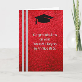 Associera graderingskort i tillämpade konst tack kort