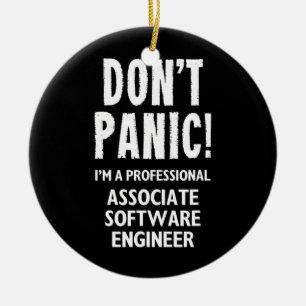 Associera Software Ingenjör Julgransprydnad Keramik