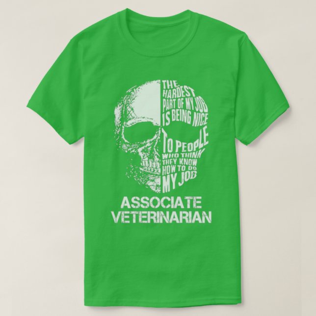 Associerad veterinär t shirt (Design framsida)