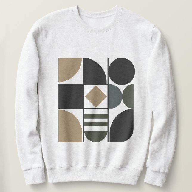Assorted Shapes Men's Sweatshirt (Design framsida)