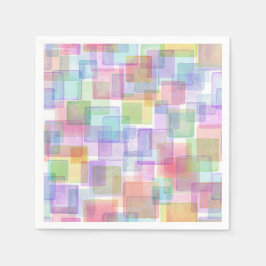 Assorterad Färg Cocktail Pappersservett