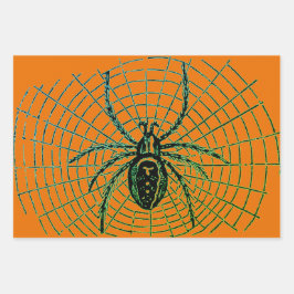 ASSORTERAD HALLOWEEN Wrapping Papper Lakan-uppsätt