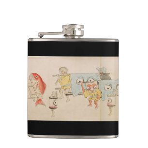 Assorterad japansk Yokai Emaki Fickplunta