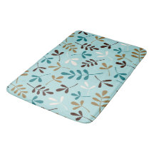 Assorterad Löv Teals Cream Guld Brown Ptn