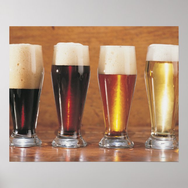 Assorterad öl och salter poster (Framsidan)