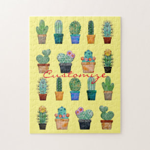 Assorterade Cactus Plants thunder_Cove Pussel