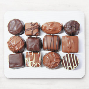 Assorterade choklad Mousepad Musmatta