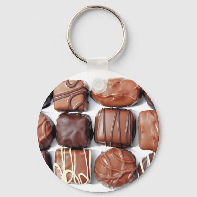 Assorterade choklad nyckelring (Framsida)