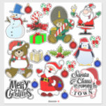 Assorterat CHristmas helgdag Stickers Santa Snögub Klistermärken<br><div class="desc">Assorterat CHristmas helgdag Stickers Jultomten,  Snögubbe,  nallar,  penguin,  polkagrisar och prydnadsföremål.</div>