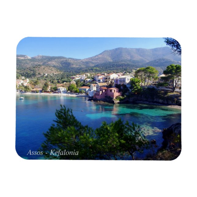 Assos - Kefalonia Magnet (Horisontell)