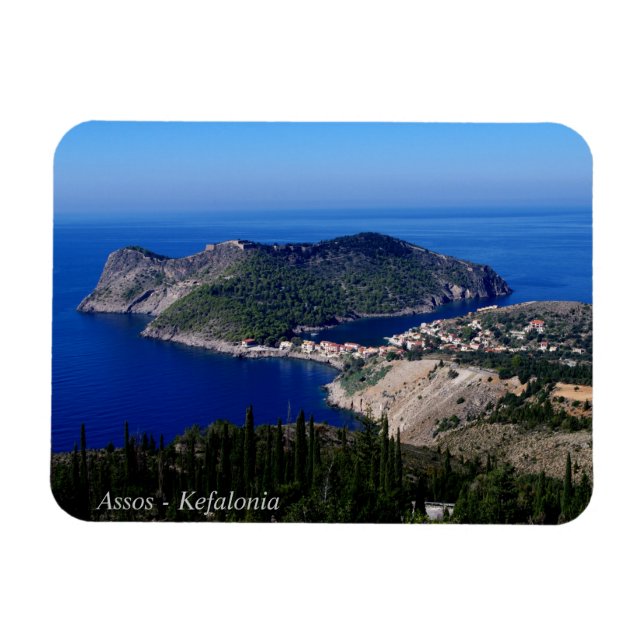 Assos - Kefalonia Magnet (Horisontell)