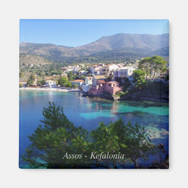 Assos - Kefalonia Magnet (Framsidan)