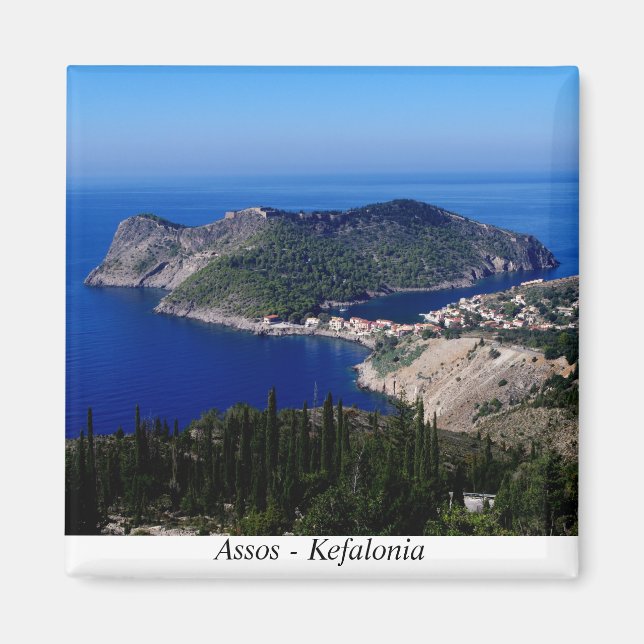 Assos - Kefalonia Magnet (Framsidan)