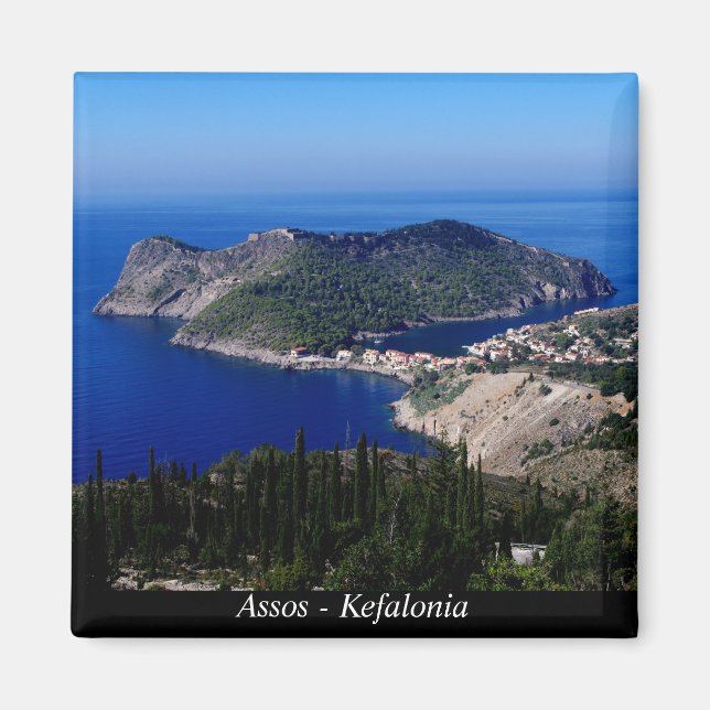 Assos - Kefalonia Magnet (Framsidan)