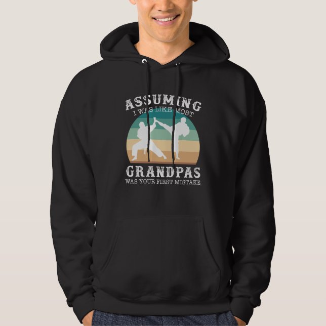 Assuming i was like most grandpas was your first m hoodie (Framsida)