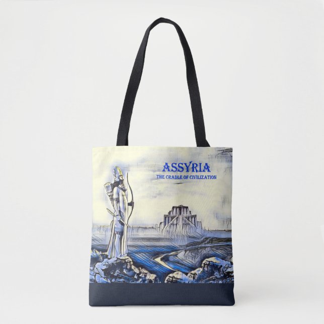 Assyria Tote Tygkasse (Framsida)
