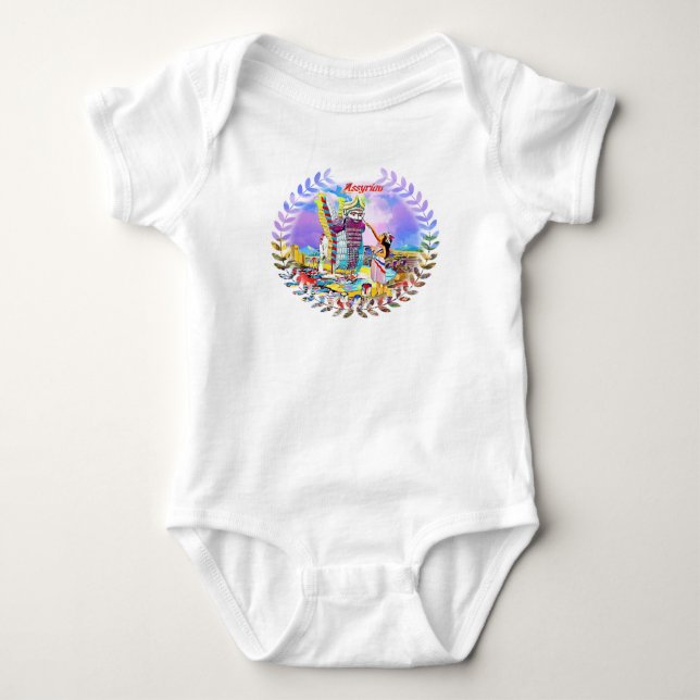 Assyrian Baby T-Shirt (Framsida)