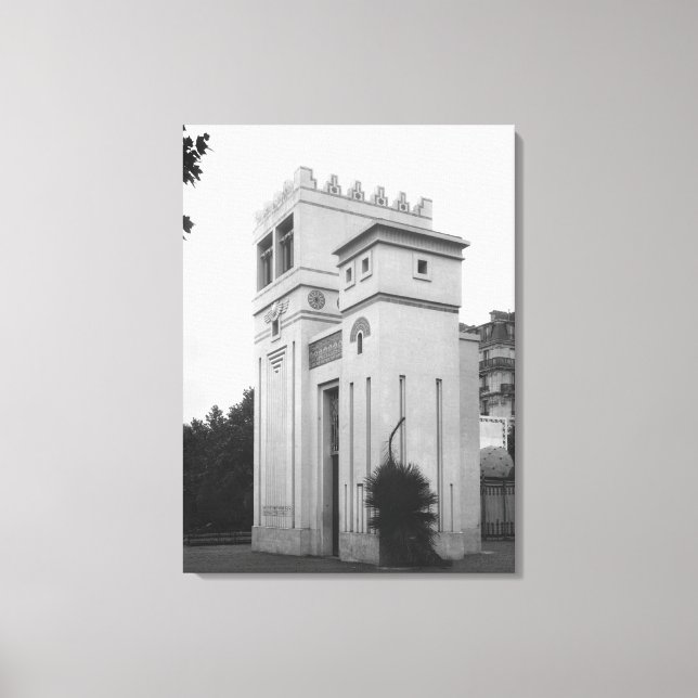 Assyrian House, Universal Exhibition, Paris Canvastryck (Framsida)