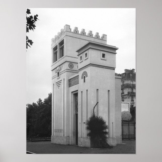 Assyrian House, Universal Exhibition, Paris Poster (Framsidan)