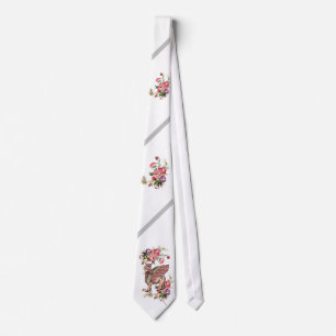 Assyrian Lamassu Garden Neck Tie Slips