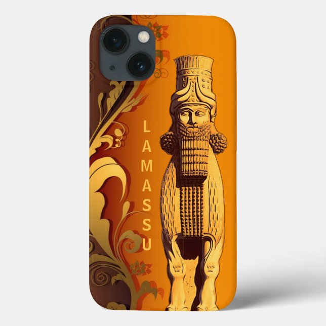 Assyrian Lamassu iphone case (Baksida)