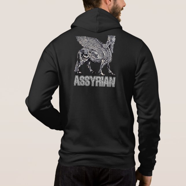 Assyrian Lamassu T-Shirt (Baksida)