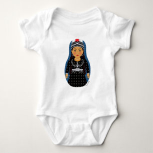 Assyrian Matryoshka Baby Bodykosti T-shirt