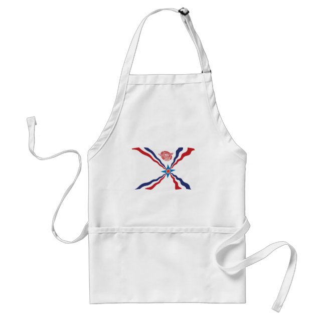 Assyrian Nation Flagga Apron Förkläde (Framsidan)