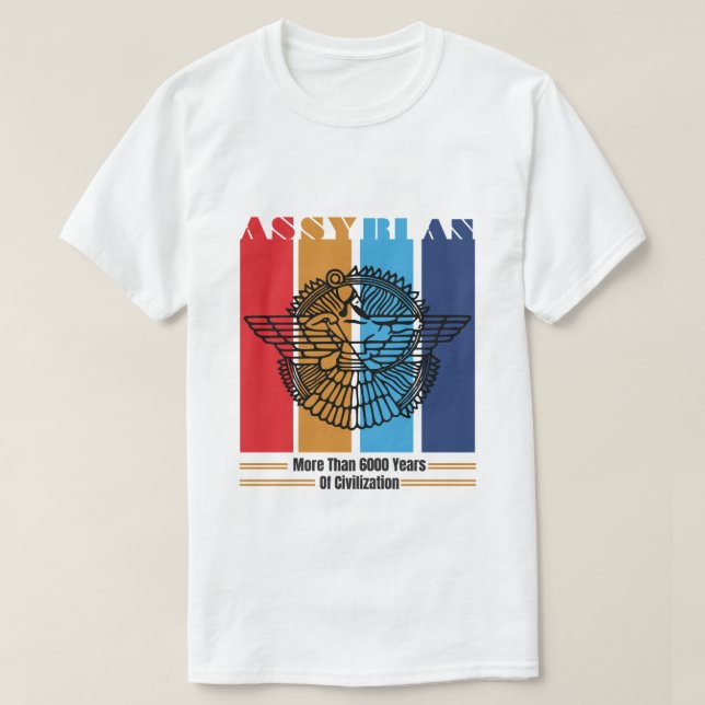Assyrian T-shirt (Design framsida)