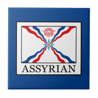 assyrier kakelplatta