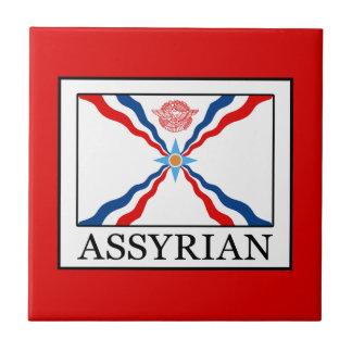 assyrier kakelplatta