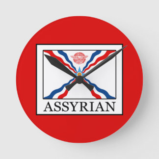 assyrier rund klocka