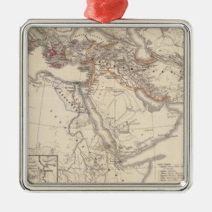 Assyrii för Orbis terrarumregni tempore Julgransprydnad Metall