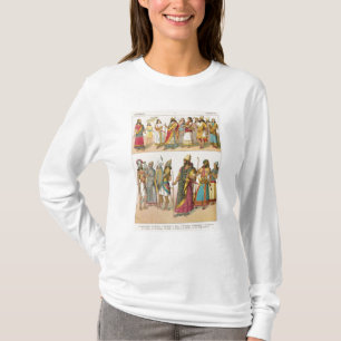 Assyrisk klänning, från "Trachten der Voelker", T-shirt