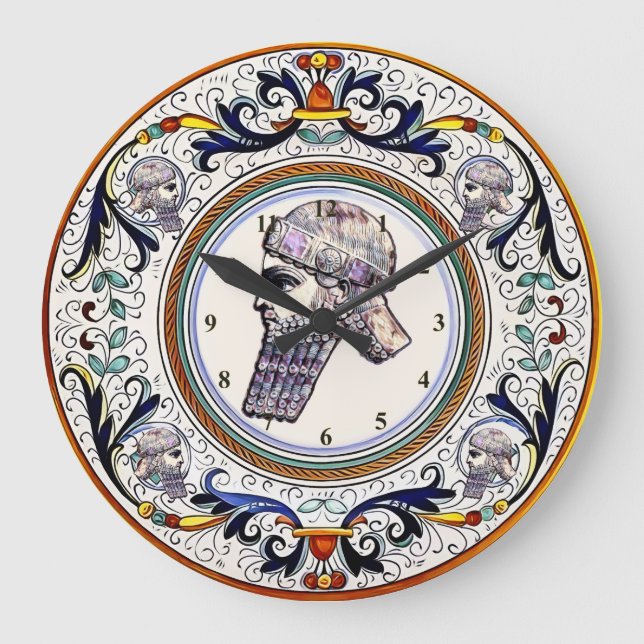 assyrisk väggklocka (Framsida)