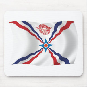 Assyriska Nationens Flagga Musmatta