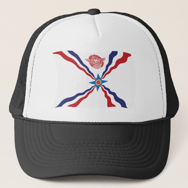 Assyriska Nationsflagga Hatt Keps (Framsida)